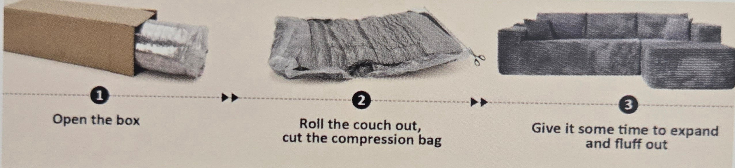 Monaca Compressed Sofas