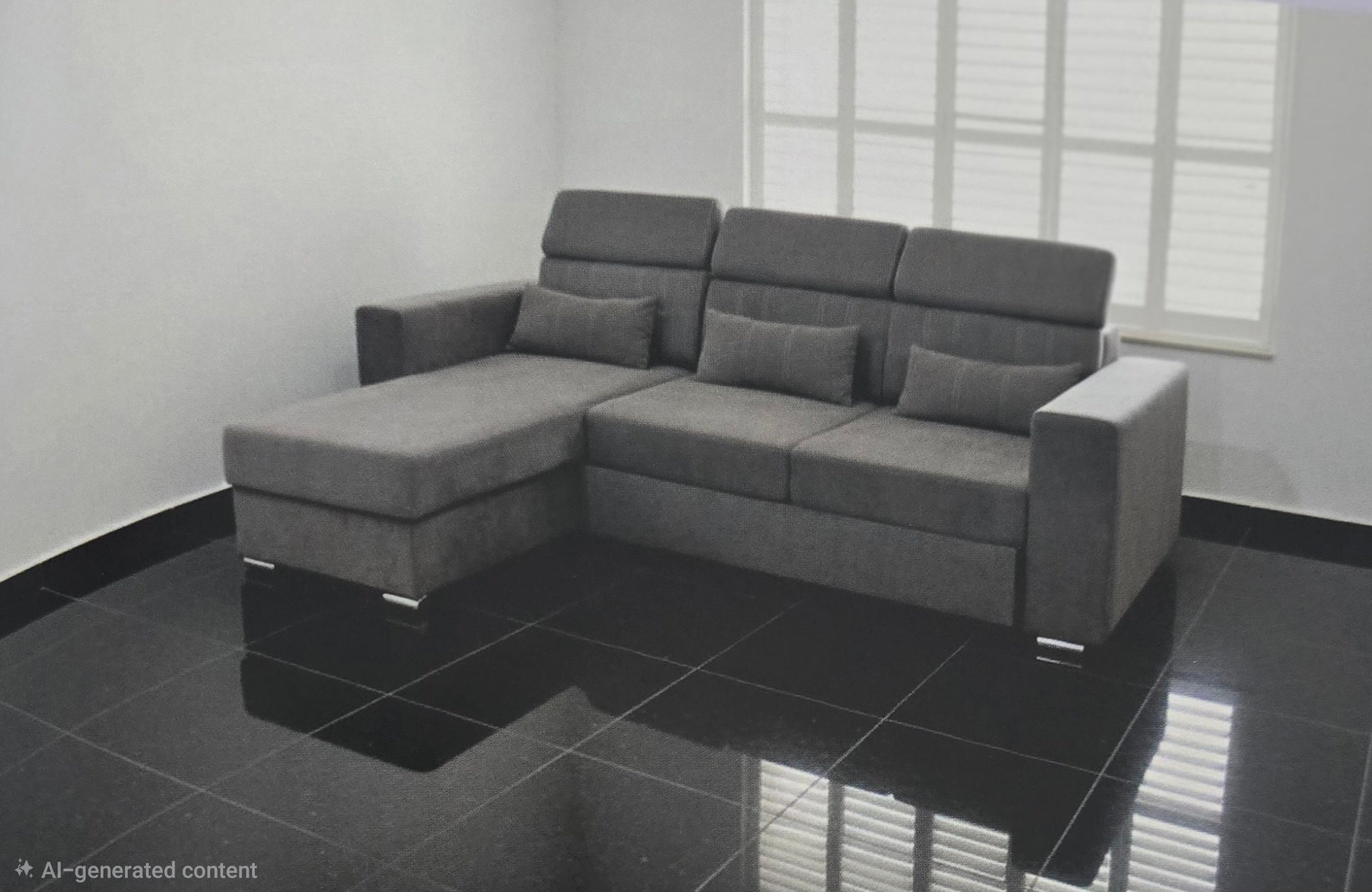Luka Fabric, Storage Sofas Grey
