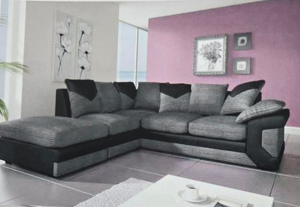 Dino Corded Fabric / Leather Sofas