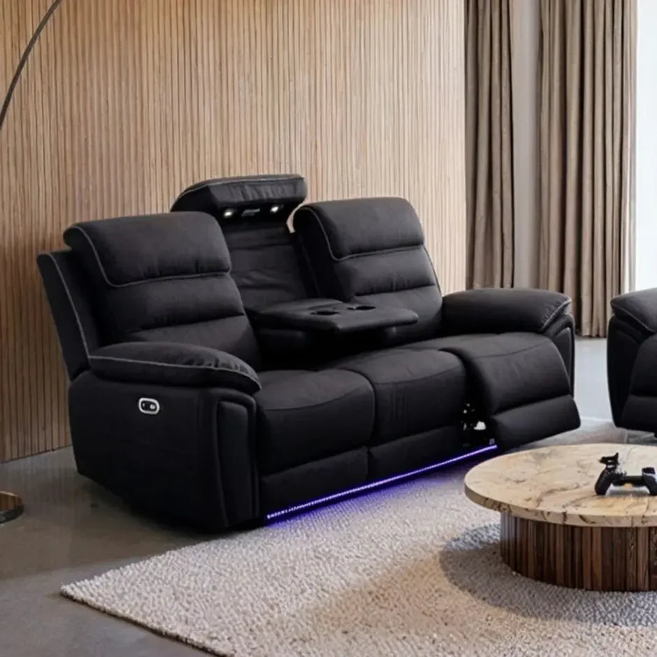 Milano Electric Recliner - Fabric Sofas 3+2 Seater
