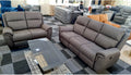 Floro Fabric Recliner Grey