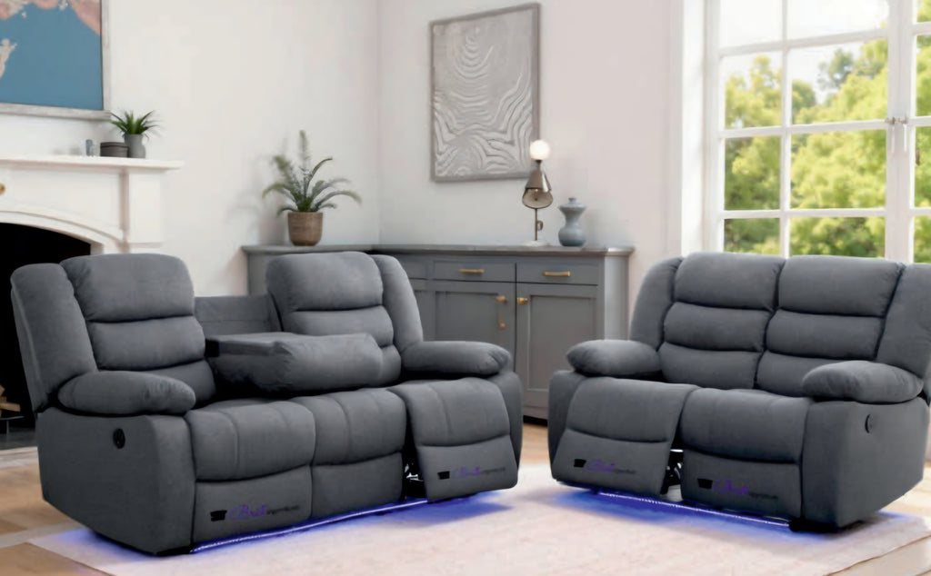 Sorrentin Electric Corner and 3+2 Seater Suite