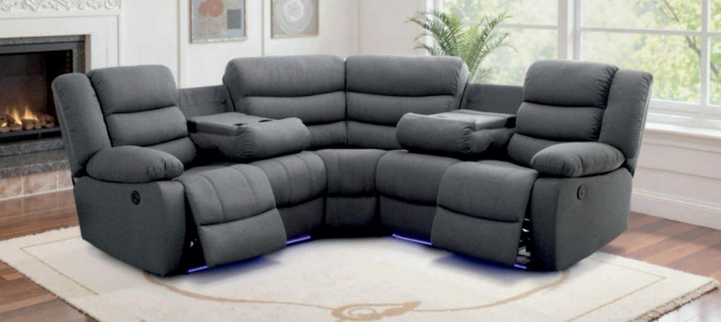 Sorrentin Electric Corner and 3+2 Seater Suite